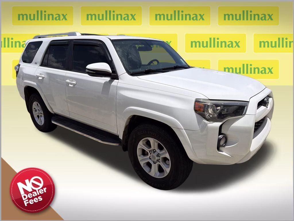 2015 Super White Toyota 4Runner SR5 RWD SUV