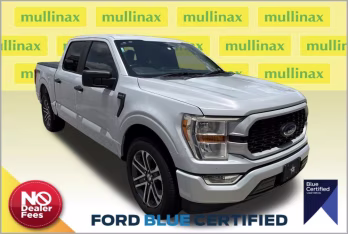 2021 Space White Metallic Ford F-150 XL RWD Truck