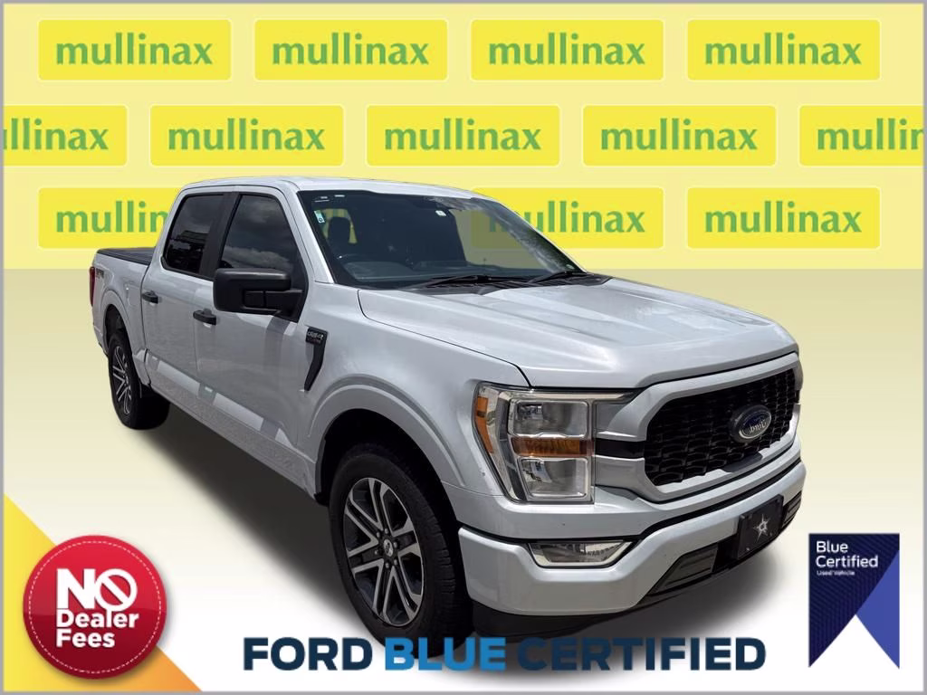 2021 Space White Metallic Ford F-150 XL RWD Truck