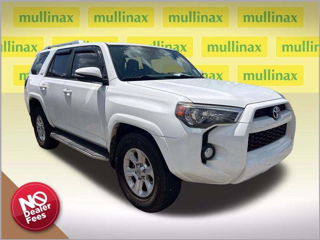 2015 Super White Toyota 4Runner SR5 Premium RWD SUV
