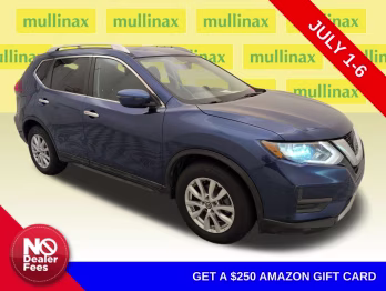 2018 Caspian Blue Nissan Rogue SV FWD SUV