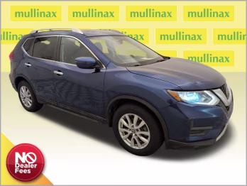 2018 Caspian Blue Nissan Rogue SV FWD SUV