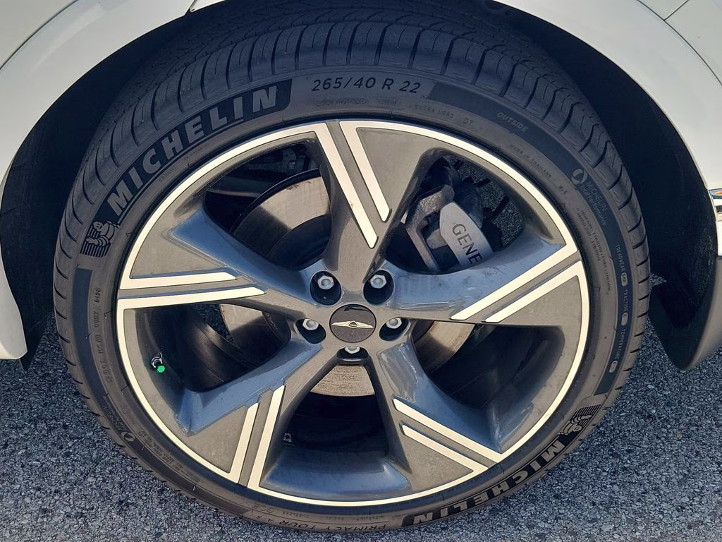 2025 Uyuni White Genesis GV80 3.5T Prestige AWD SUV