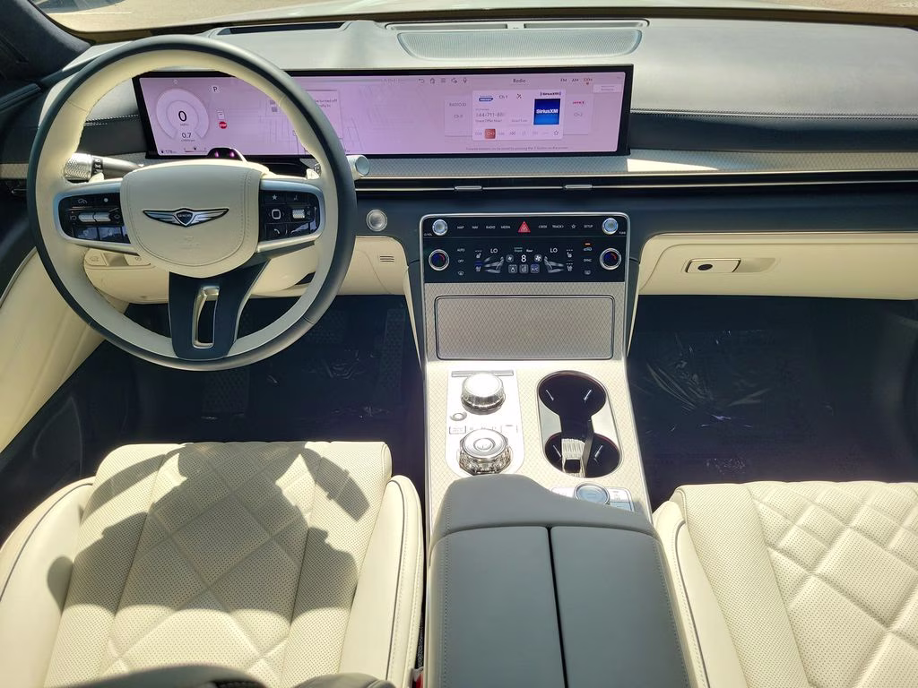 2025 Uyuni White Genesis GV80 3.5T Prestige AWD SUV