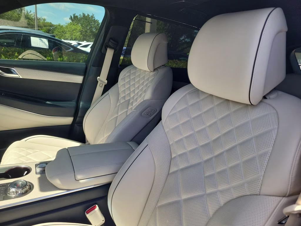 2025 Uyuni White Genesis GV80 3.5T Prestige AWD SUV