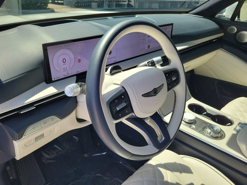 2025 Uyuni White Genesis GV80 3.5T Prestige AWD SUV
