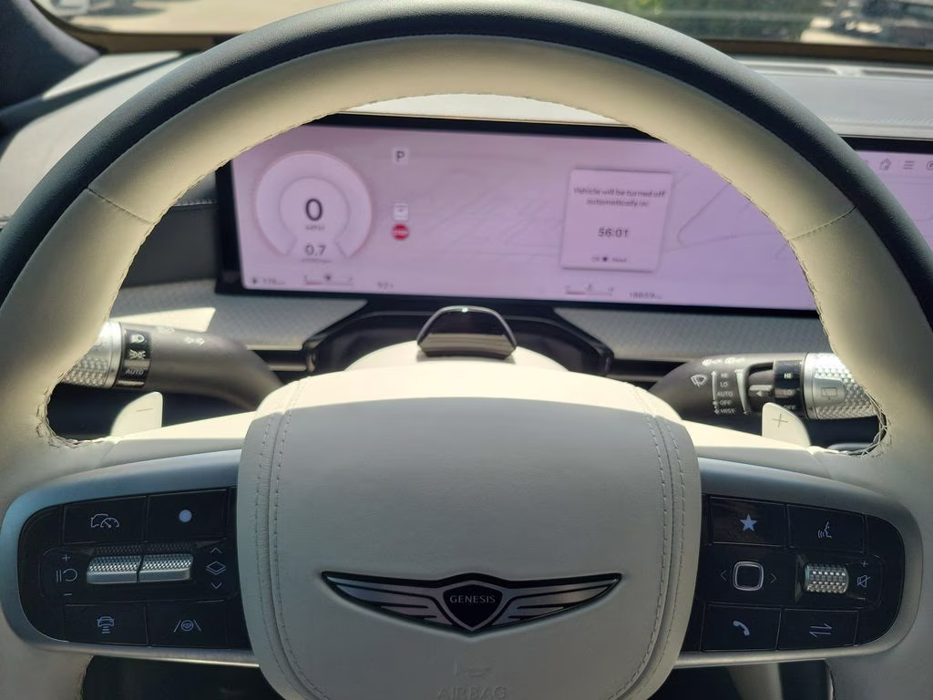 2025 Uyuni White Genesis GV80 3.5T Prestige AWD SUV