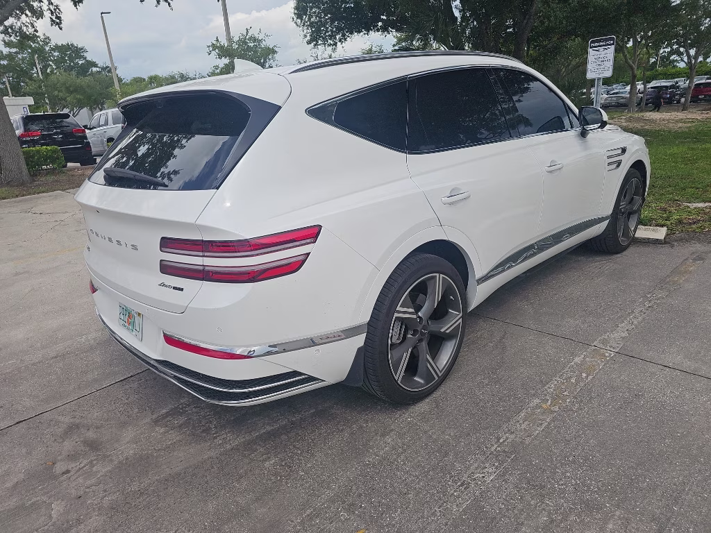 2025 Uyuni White Genesis GV80 3.5T Prestige AWD SUV