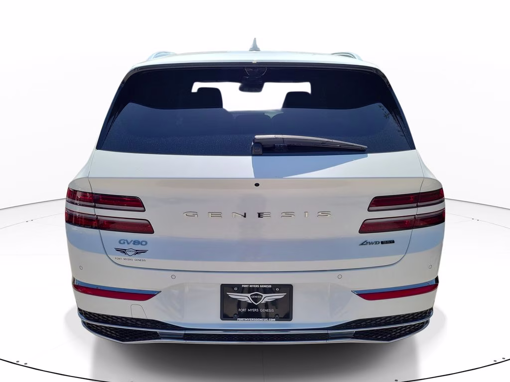 2025 Uyuni White Genesis GV80 3.5T Prestige AWD SUV