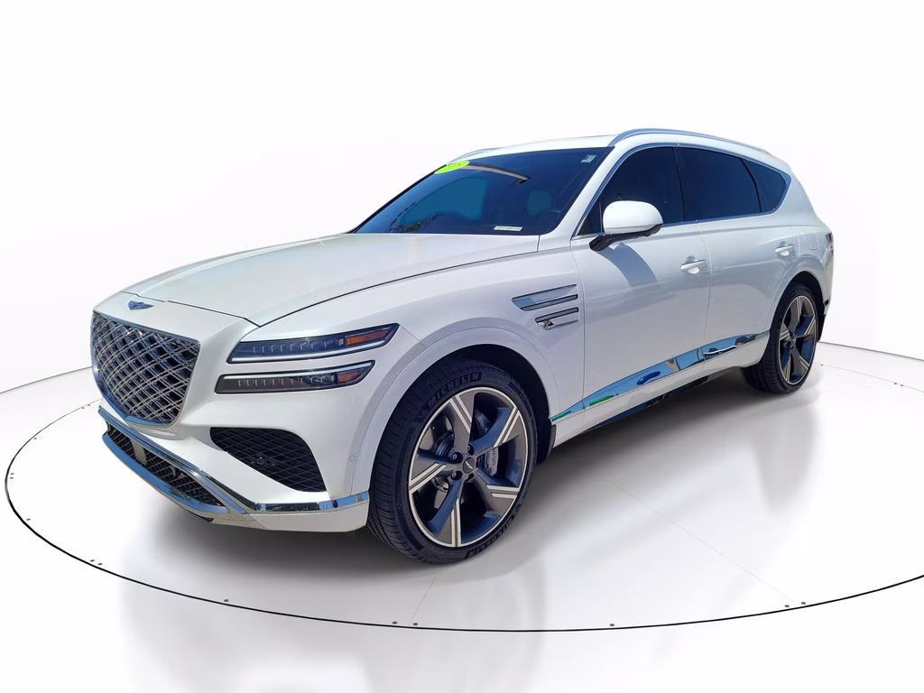 2025 Uyuni White Genesis GV80 3.5T Prestige AWD SUV