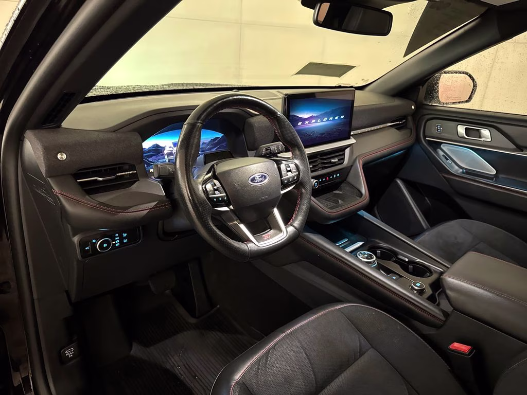 2025 Agate Black Metallic Ford Explorer ST 4X4 SUV