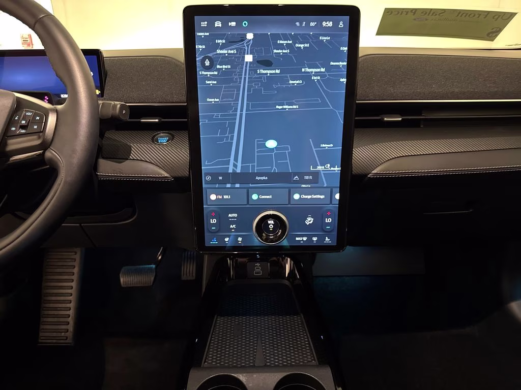 2025 Shadow Black Ford Mustang Mach-E Premium AWD SUV