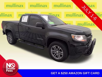 2021 Black Chevrolet Colorado Work Truck RWD Truck