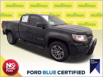 2021 Black Chevrolet Colorado Work Truck RWD Truck