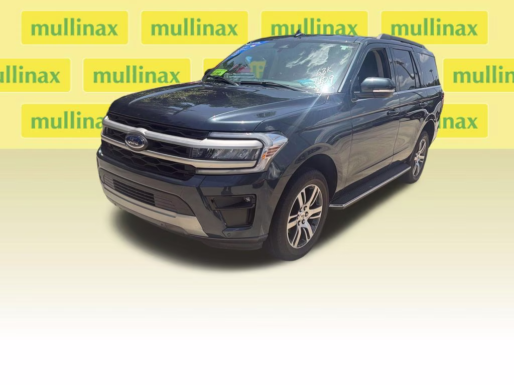 2023 Blue Metallic Ford Expedition XLT RWD SUV
