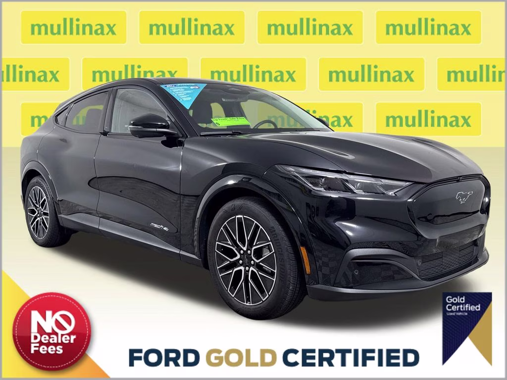 2025 Shadow Black Ford Mustang Mach-E Premium AWD SUV