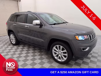 2017 Granite Crystal Metallic Clearcoat Jeep Grand Cherokee Limited RWD SUV