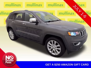 2017 Granite Crystal Metallic Clearcoat Jeep Grand Cherokee Limited RWD SUV