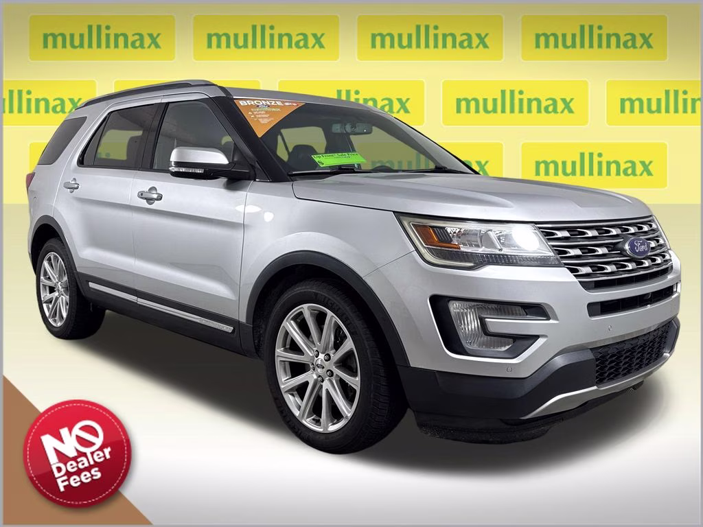 2016 Ingot Silver Metallic Ford Explorer Limited FWD SUV
