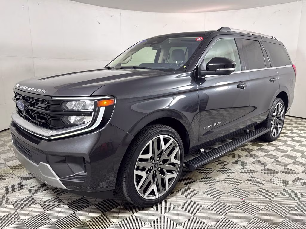 2025 Dark Matter Gray Metallic Ford Expedition Platinum 4X4 SUV