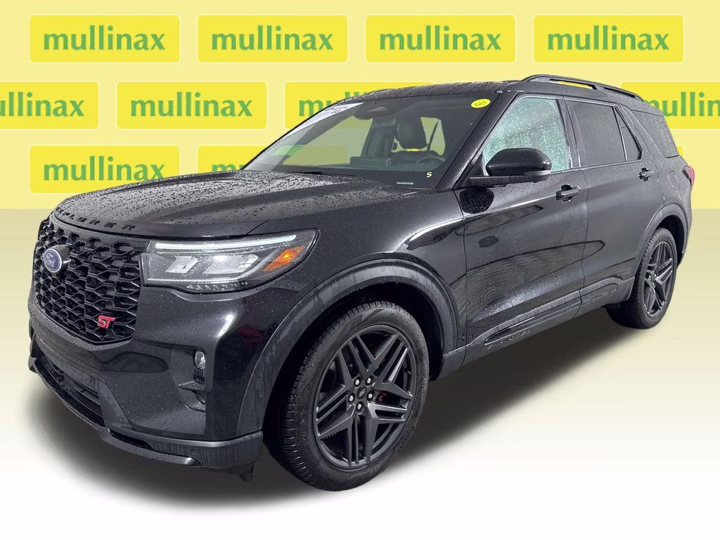 2025 Agate Black Metallic Ford Explorer ST 4X4 SUV