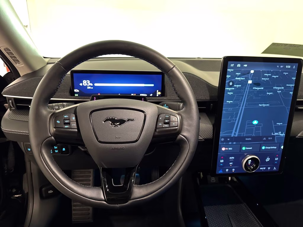 2025 Shadow Black Ford Mustang Mach-E Premium AWD SUV