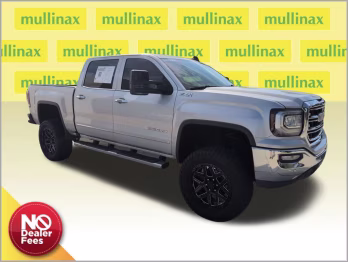 2017 Quicksilver Metallic GMC Sierra 1500 SLT 4X4 Truck