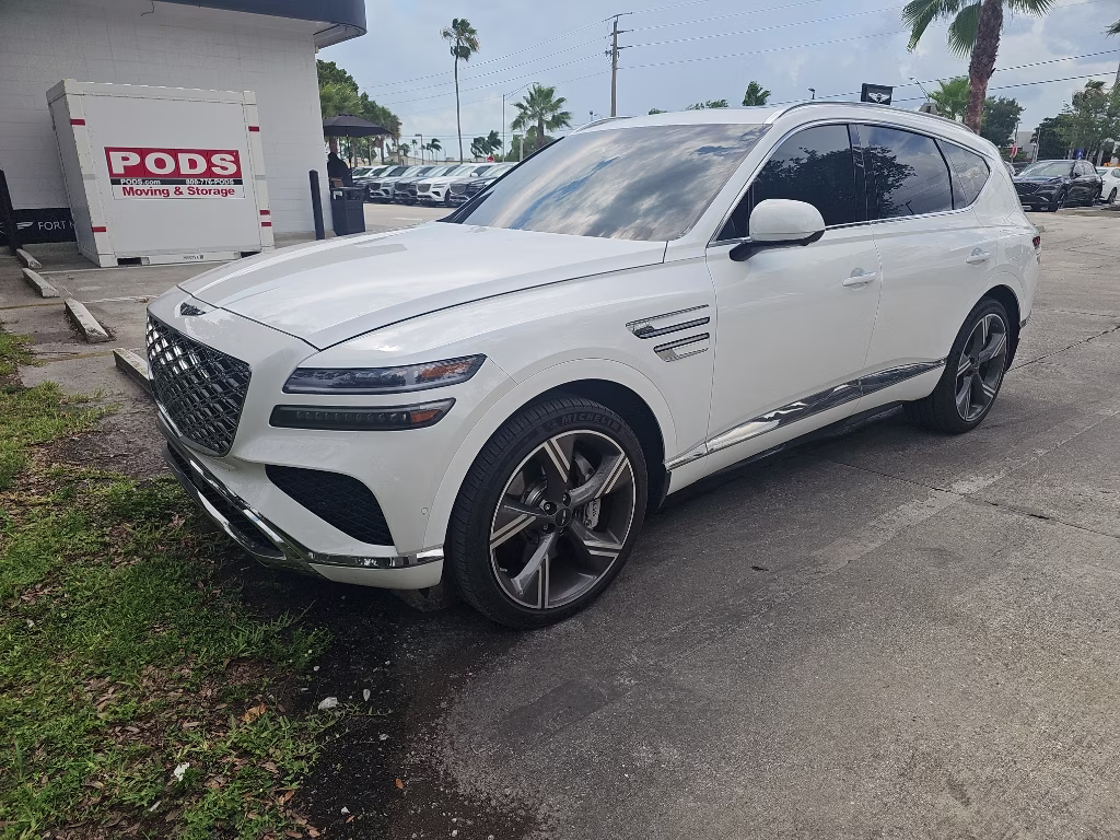 2025 Uyuni White Genesis GV80 3.5T Prestige AWD SUV