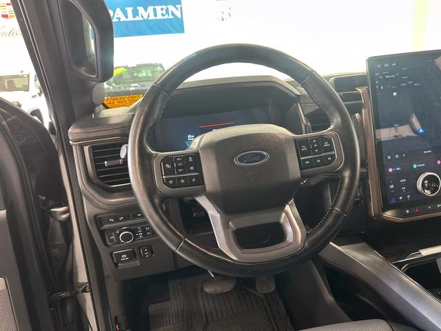 2022 Carbonized Gray Metallic Ford F-150 Lightning Lariat AWD Truck