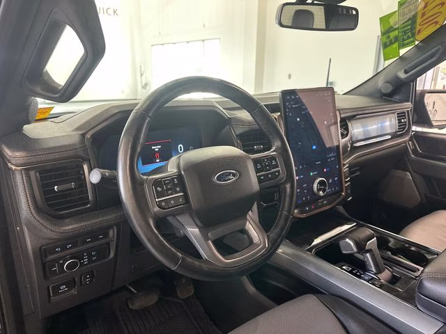 2022 Carbonized Gray Metallic Ford F-150 Lightning Lariat AWD Truck