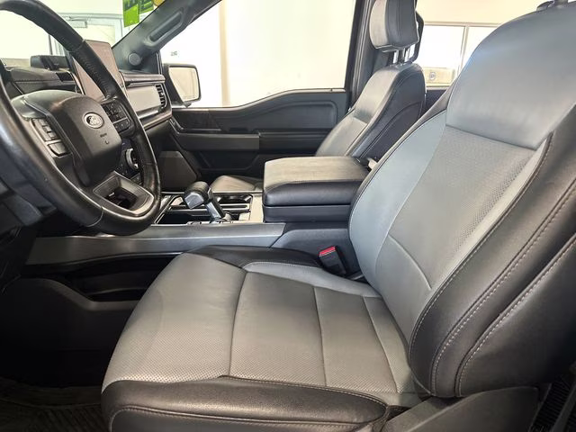 2022 Carbonized Gray Metallic Ford F-150 Lightning Lariat AWD Truck