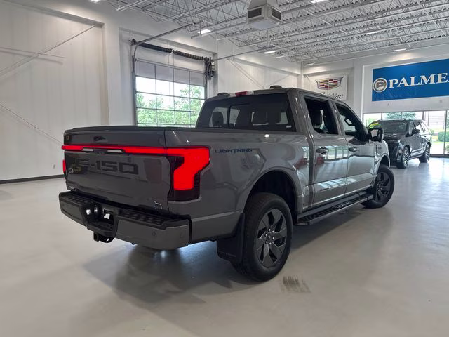 2022 Carbonized Gray Metallic Ford F-150 Lightning Lariat AWD Truck