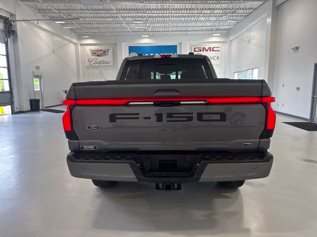 2022 Carbonized Gray Metallic Ford F-150 Lightning Lariat AWD Truck