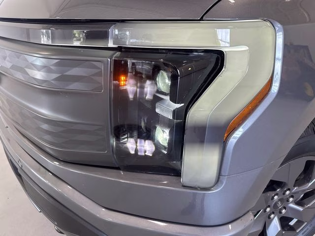 2022 Carbonized Gray Metallic Ford F-150 Lightning Lariat AWD Truck