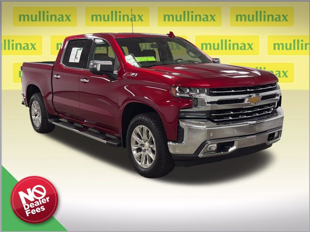 2022 Cherry Red Tintcoat Chevrolet Silverado 1500 LTD LTZ 4X4 Truck