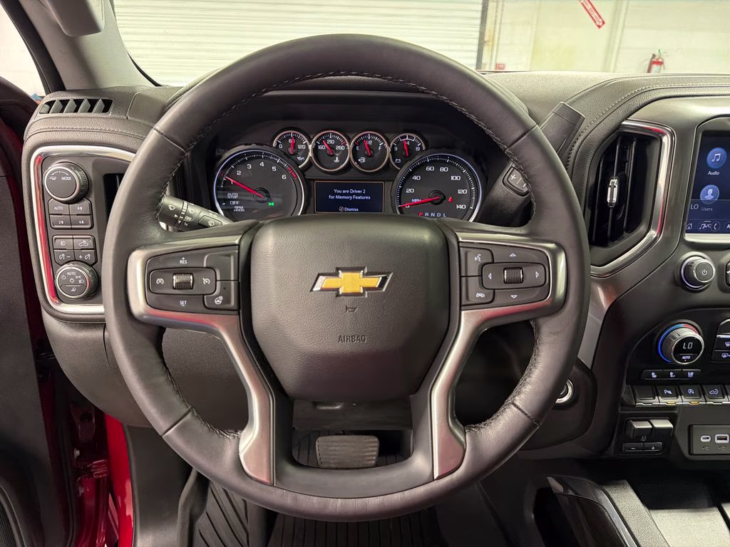 2022 Cherry Red Tintcoat Chevrolet Silverado 1500 LTD LTZ 4X4 Truck