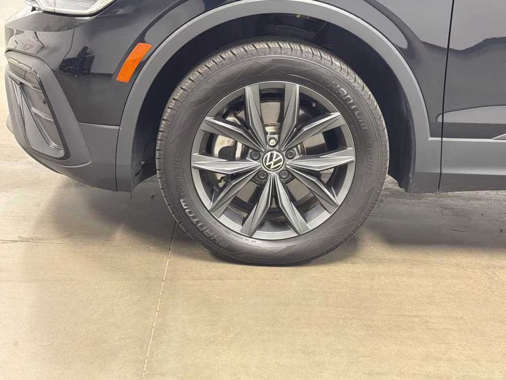 2023 Deep Black Volkswagen Tiguan 2.0T SE FWD SUV