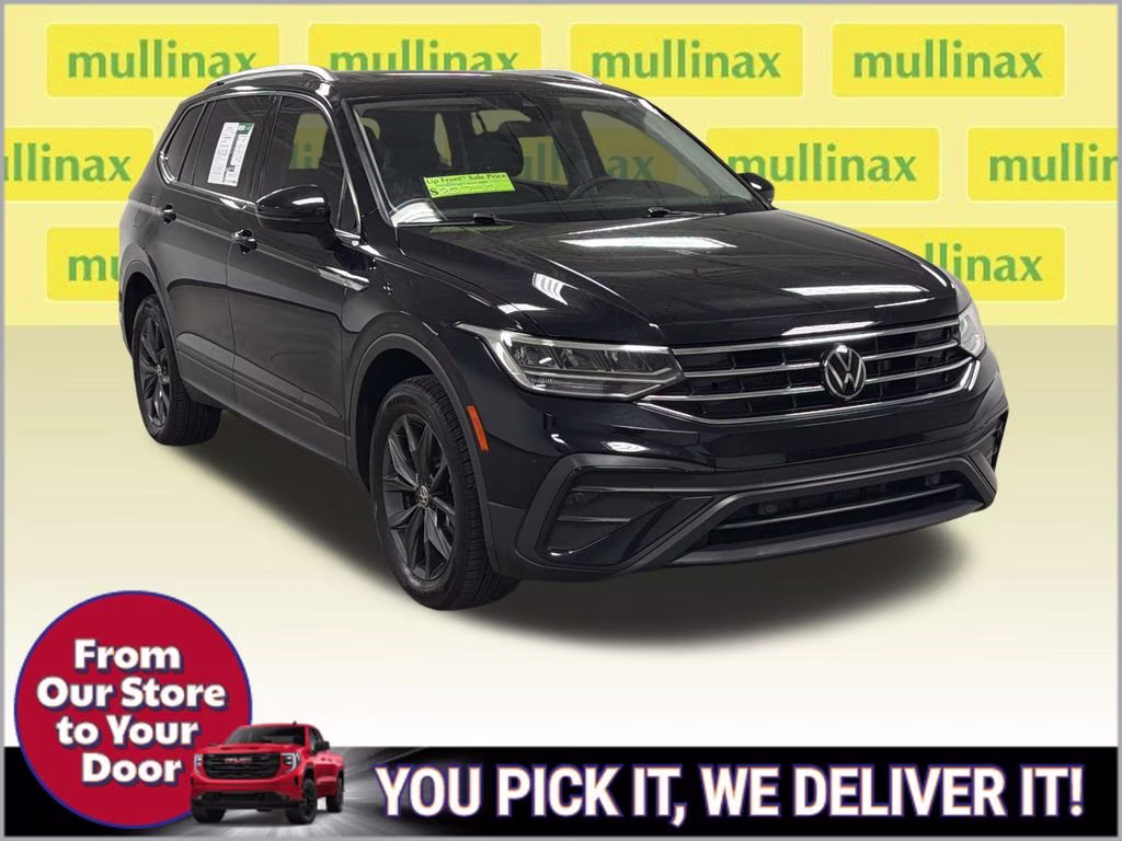 2023 Deep Black Volkswagen Tiguan 2.0T SE FWD SUV