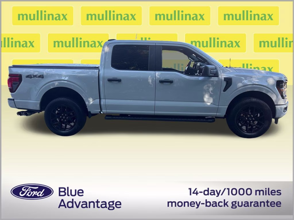 2025 White Metallic Ford F-150 STX 4X4 Truck
