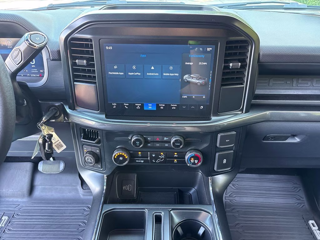 2025 White Metallic Ford F-150 STX 4X4 Truck