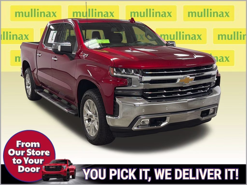 2022 Cherry Red Tintcoat Chevrolet Silverado 1500 LTD LTZ 4X4 Truck