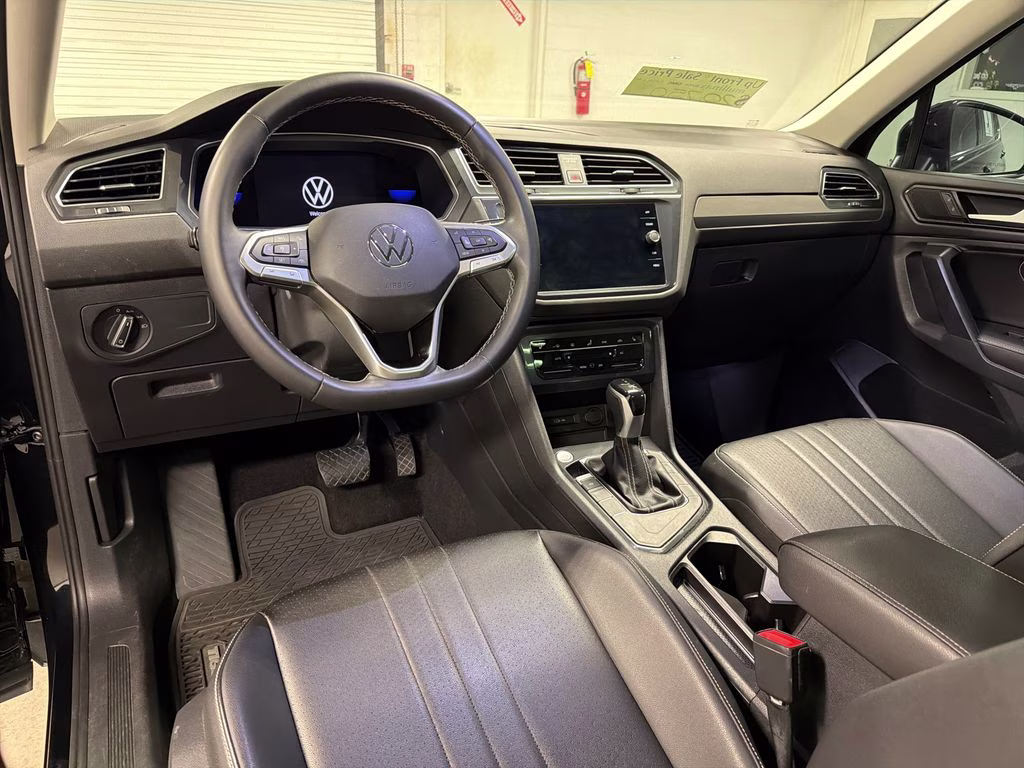 2023 Deep Black Volkswagen Tiguan 2.0T SE FWD SUV