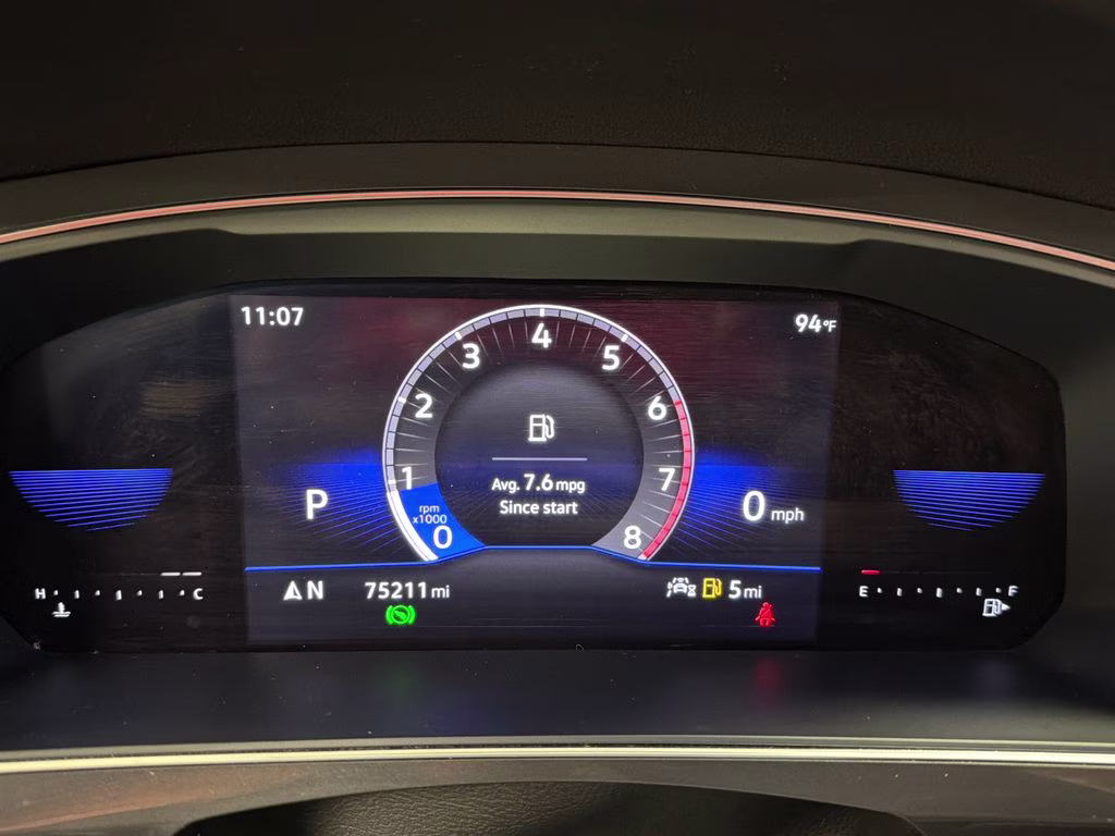 2023 Deep Black Volkswagen Tiguan 2.0T SE FWD SUV