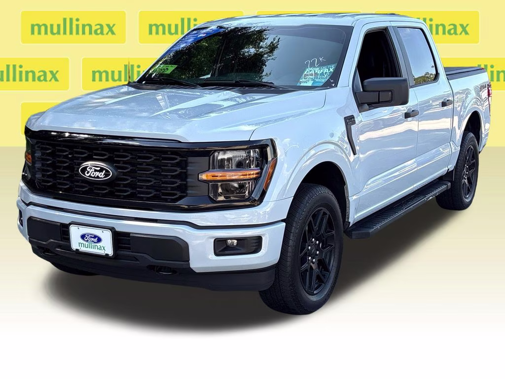 2025 White Metallic Ford F-150 STX 4X4 Truck