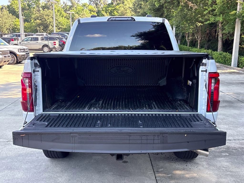 2025 White Metallic Ford F-150 STX 4X4 Truck