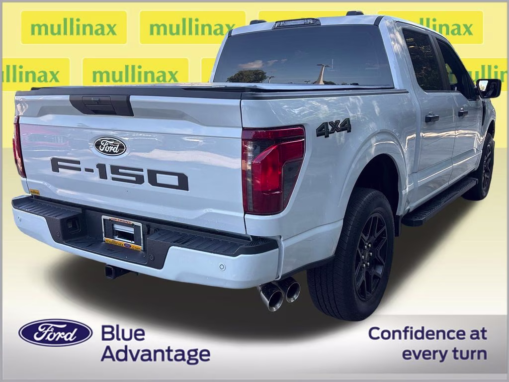 2025 White Metallic Ford F-150 STX 4X4 Truck