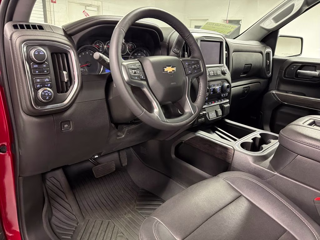 2022 Cherry Red Tintcoat Chevrolet Silverado 1500 LTD LTZ 4X4 Truck