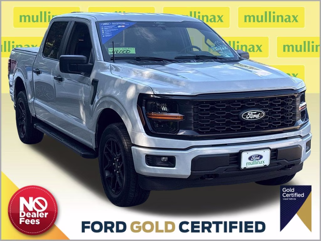 2025 White Metallic Ford F-150 STX 4X4 Truck