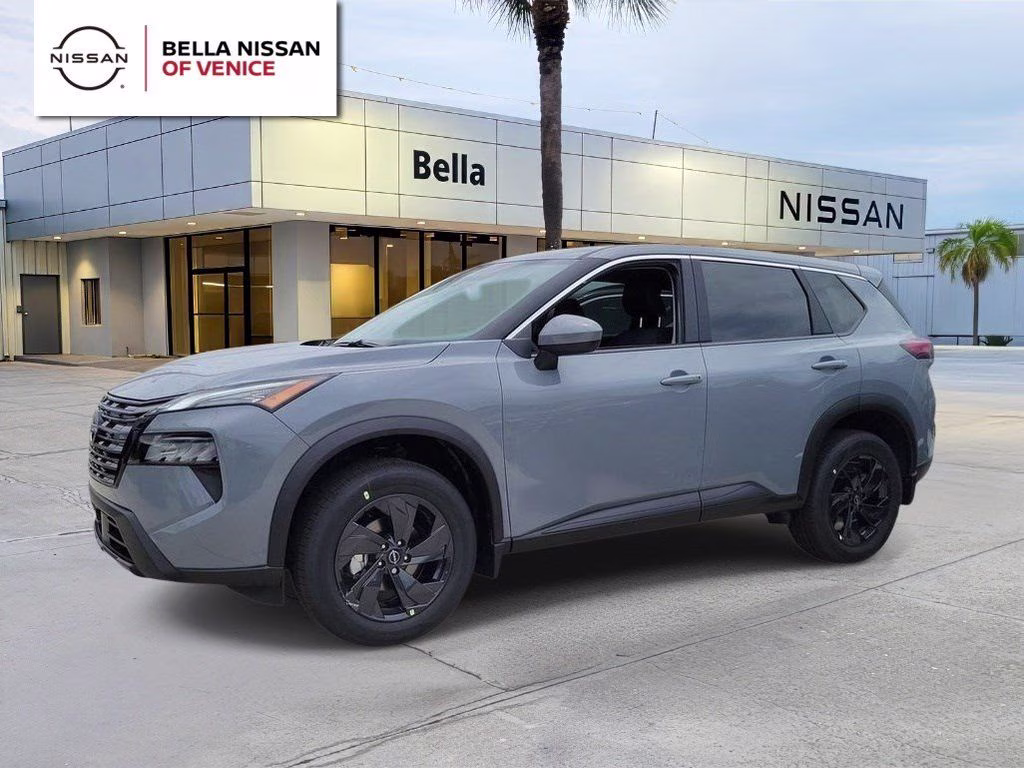 2026 Boulder Gray Pearl Nissan Rogue SV AWD SUV