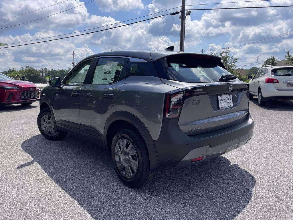 2026 Gun Metallic Nissan Kicks S FWD SUV
